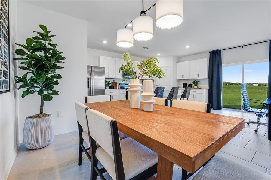 Furnished interior view inside a new home in Rye Ranch, Parrish (Image 9).