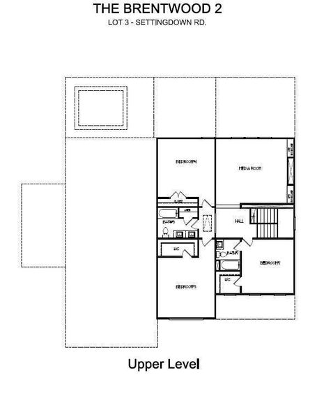 2D floor plan layout of this home in , Cumming, GA (Image 6).