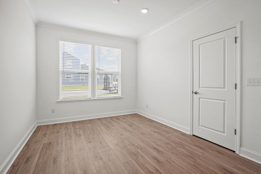 Spacious, unfurnished interior of a new home in Carolina Riverside, Belmont (Image 24).