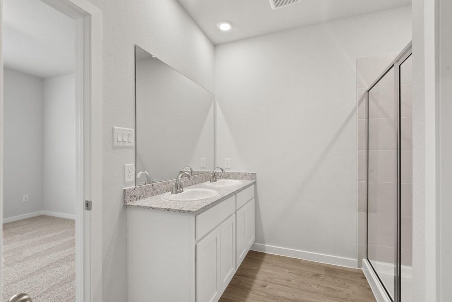 Furnished interior view inside a new home in Barrett Crossing, Crosby (Image 5). Furnished interior view inside a new home in Barrett Crossing, Crosby (Image 5).