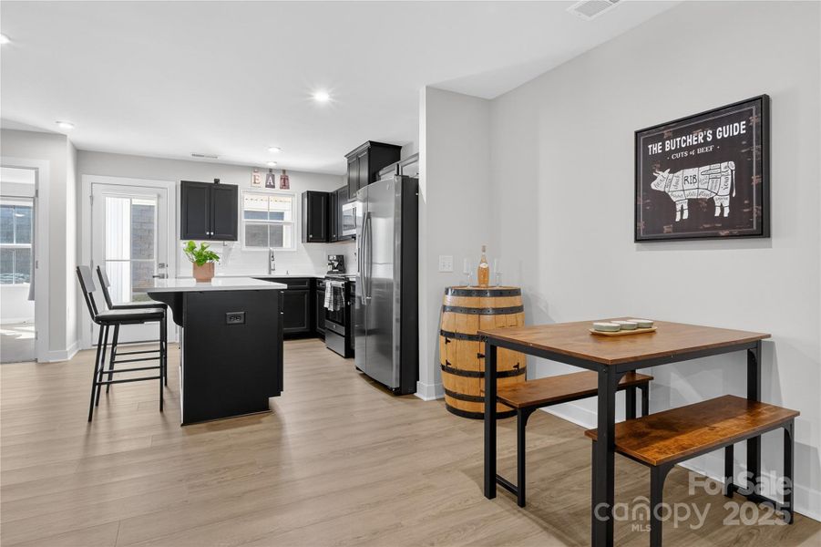 Furnished interior view inside a new home in , Troutman (Image 25).