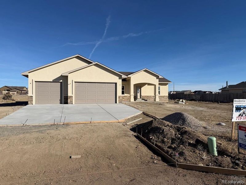 In-progress construction of a new home in , Pueblo West, CO (Image 4). In-progress construction of a new home in , Pueblo West, CO (Image 4).