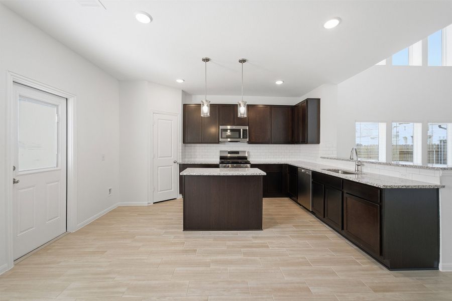 Furnished interior view inside a new home in Briarwood, Elgin (Image 9).