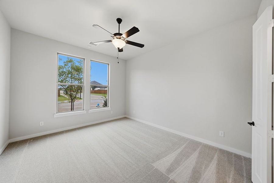 Spacious, unfurnished interior of a new home in Light Farms Brenham - 40' Lots, Celina (Image 22). Spacious, unfurnished interior of a new home in Light Farms Brenham - 40' Lots, Celina (Image 22).