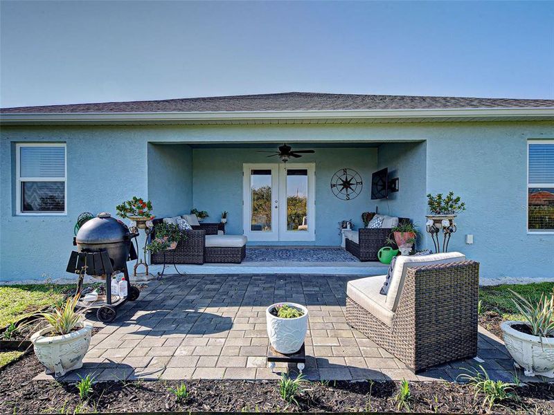 Exterior details and patio area of a home in , Port Charlotte (Image 26). Exterior details and patio area of a home in , Port Charlotte (Image 26).