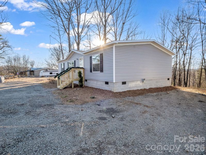 Exterior details and patio area of a home in , Marion (Image 21).
