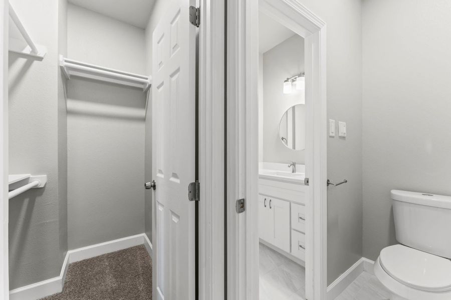 Furnished interior view inside a new home in , Houston (Image 7).
