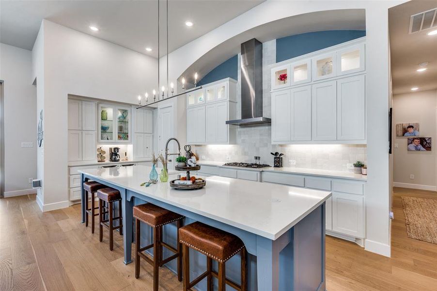 Furnished interior view inside a new home in Sandbrock Ranch, Aubrey (Image 7).