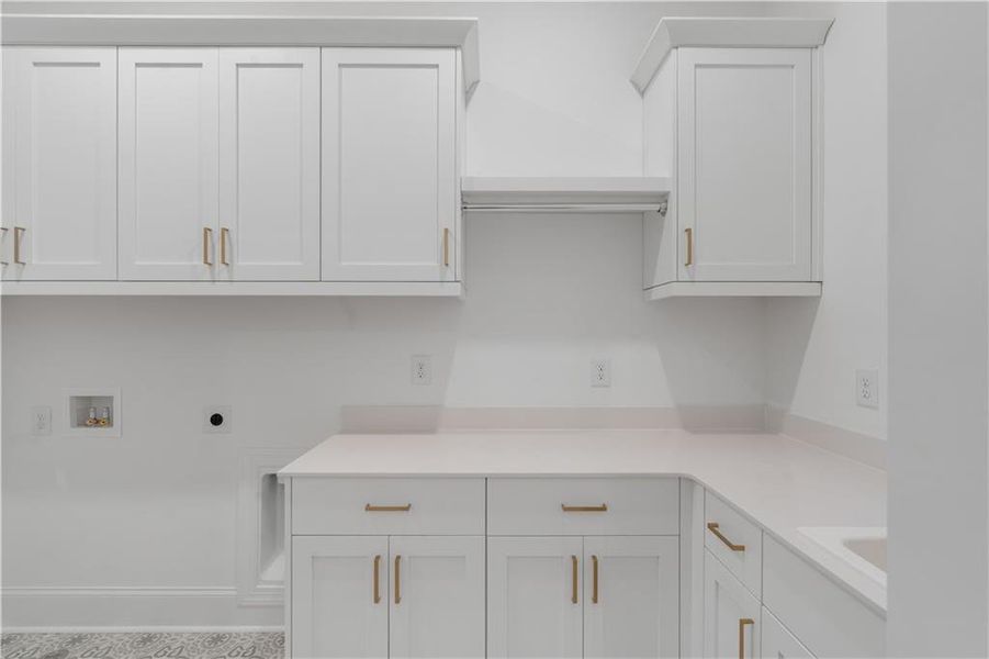 Furnished interior view inside a new home in Waterside Single Family, Peachtree Corners (Image 36). Furnished interior view inside a new home in Waterside Single Family, Peachtree Corners (Image 36).