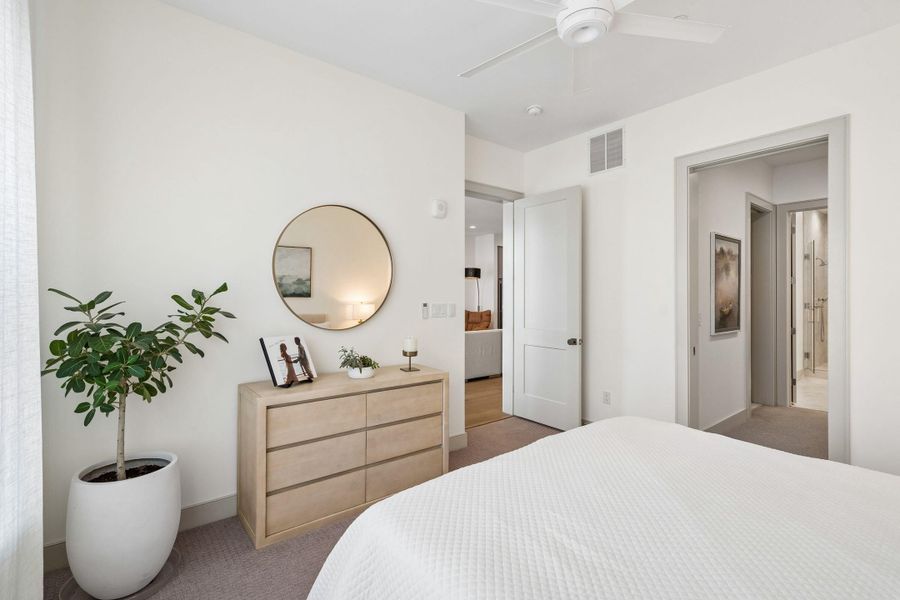 Furnished interior view inside a new home in , Charleston (Image 11).