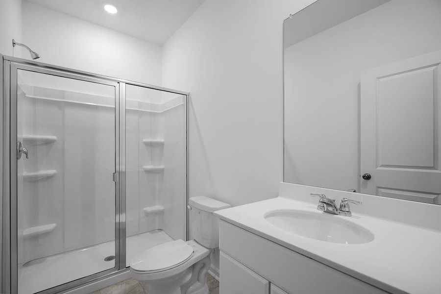 Furnished interior view inside a new home in Hampton Trace, Marietta (Image 10).