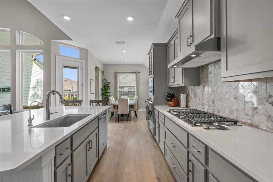 Furnished interior view inside a new home in Bryson, Leander (Image 24). Furnished interior view inside a new home in Bryson, Leander (Image 24).