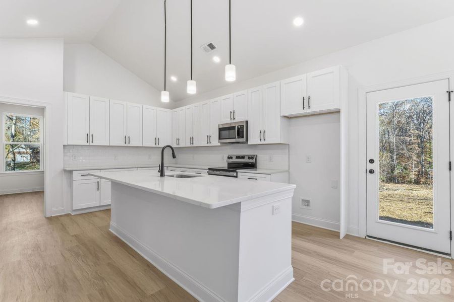 Furnished interior view inside a new home in , Lincolnton (Image 5). Furnished interior view inside a new home in , Lincolnton (Image 5).