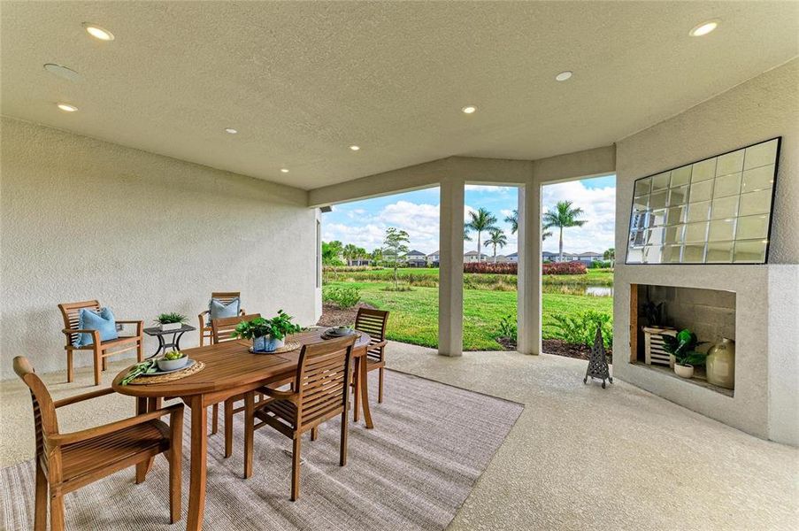 Exterior details and patio area of a home in , Sarasota (Image 27). Exterior details and patio area of a home in , Sarasota (Image 27).