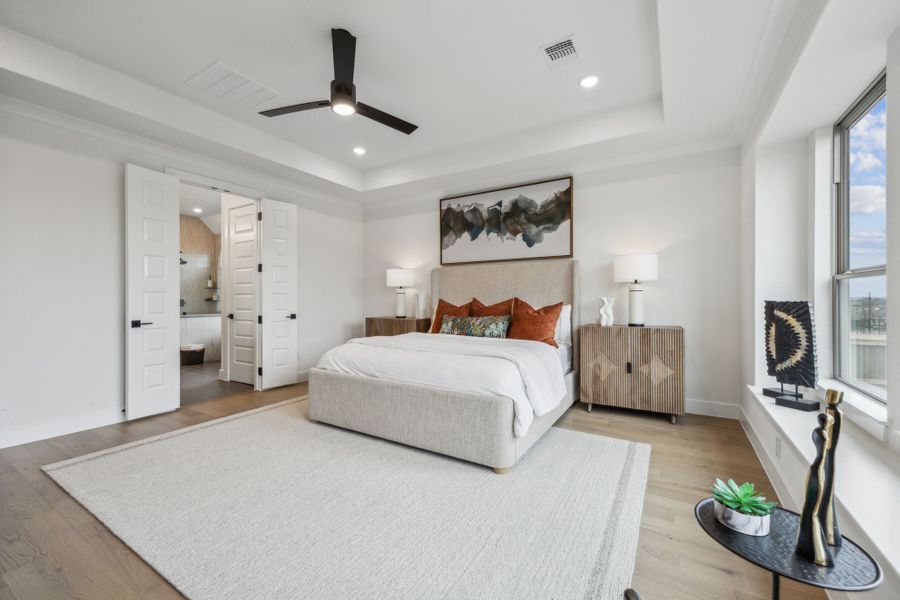 Furnished interior view inside a new home in The Vines, Haslet (Image 28). Furnished interior view inside a new home in The Vines, Haslet (Image 28).