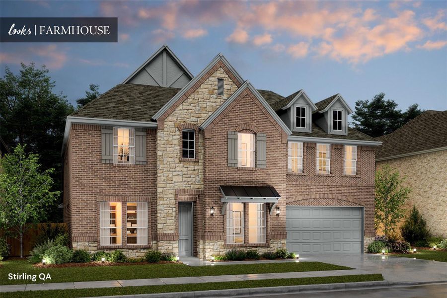 Impressive Stirling home design with elevation QA built by K. Hovnanian Homes in beautiful Westland Ranch. (*Artist rendering used for illustration purposes only.) Impressive Stirling home design with elevation QA built by K. Hovnanian Homes in beautiful Westland Ranch. (*Artist rendering used for illustration purposes only.)