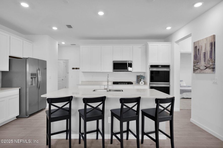 Furnished interior view inside a new home in , St. Johns (Image 5). Furnished interior view inside a new home in , St. Johns (Image 5).