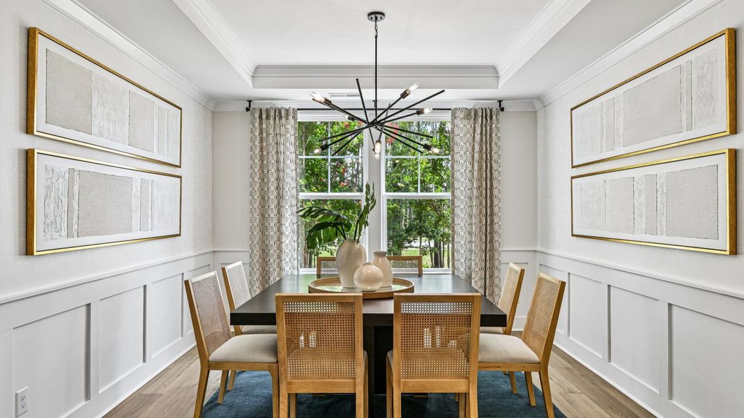 The Jordan Plan by DRB Homes in Lakeside Glen York SC - Dining