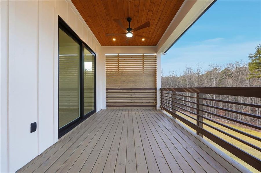 Exterior details and patio area of a home in , Cumming (Image 34).