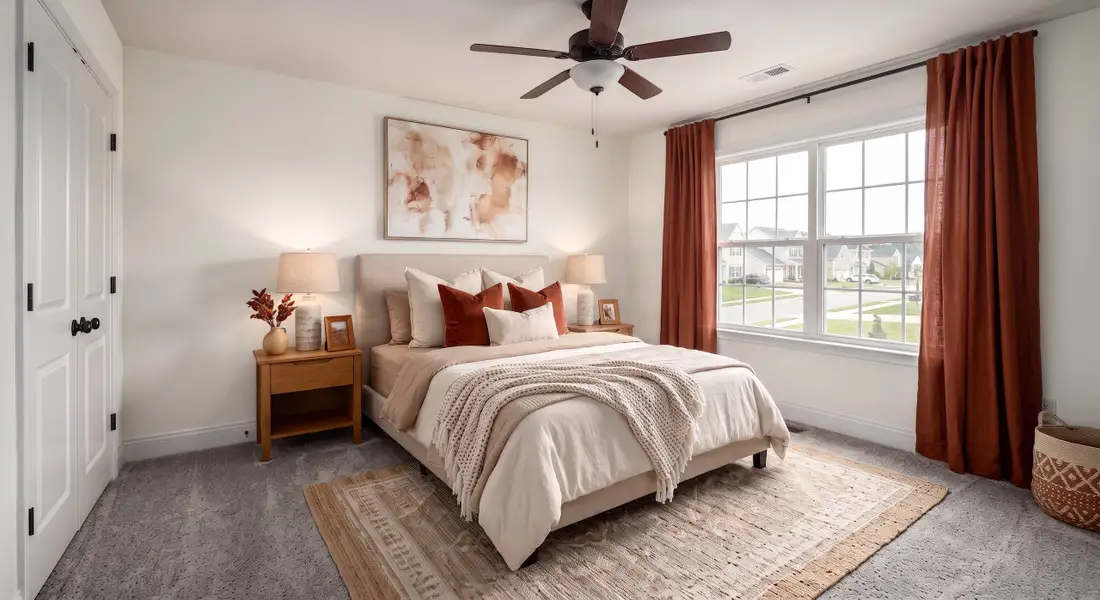 Furnished interior view inside a new home in Forest Ridge Estates, Greenville (Image 10). Furnished interior view inside a new home in Forest Ridge Estates, Greenville (Image 10).