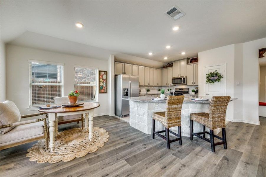Furnished interior view inside a new home in , Aubrey (Image 21). Furnished interior view inside a new home in , Aubrey (Image 21).
