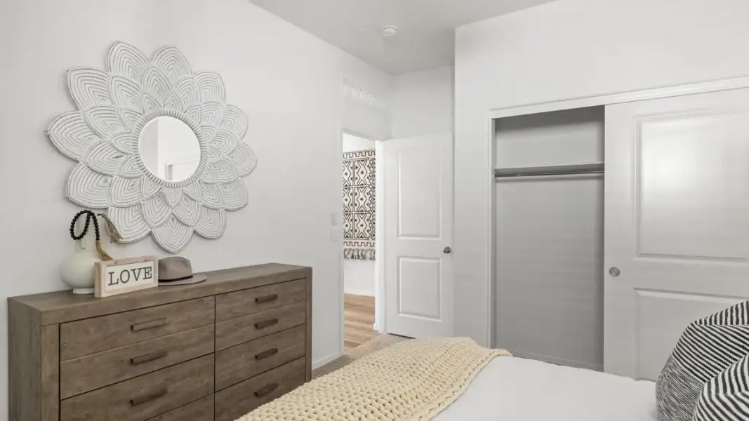 Furnished interior view inside a new home in Rio Rancho Estates, Wittmann (Image 13).