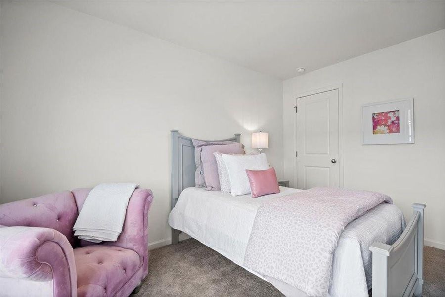 Furnished interior view inside a new home in Old Salem Crossing, Conyers (Image 1).