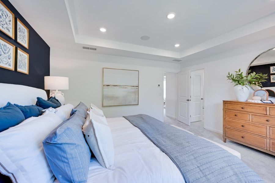 Representative furnished interior of a home built from the Fairfield by Taylor Morrison in Heritage River, Euharlee (Image 14).