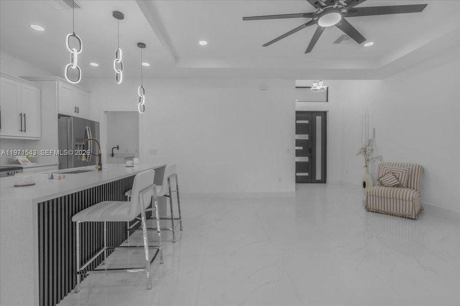 Furnished interior view inside a new home in , Lehigh Acres (Image 8).