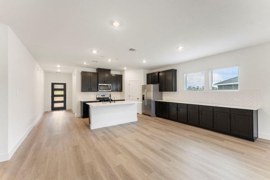 Furnished interior view inside a new home in Chapel Lakes, Montgomery (Image 9).