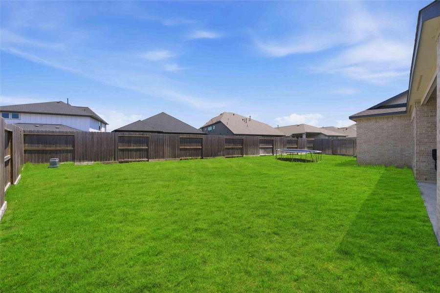 An exceptional outdoor canvas offering endless possibilities for recreation, relaxation, and future customization.