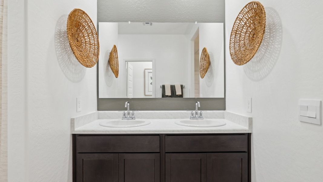 Close-up of interior finishes inside a home in Radiance at Superstition Vistas, Apache Junction (Image 16).