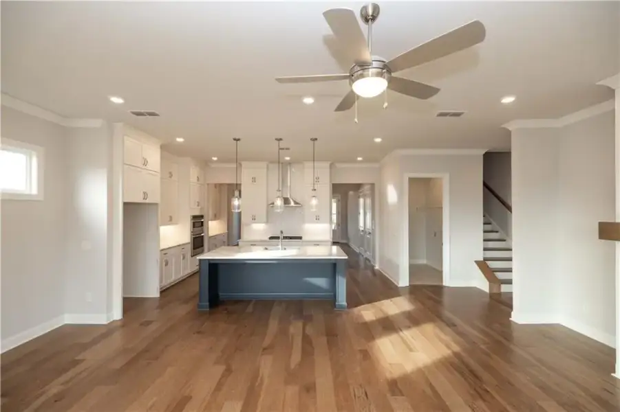 Furnished interior view inside a new home in Aberdeen, Hoschton (Image 19).