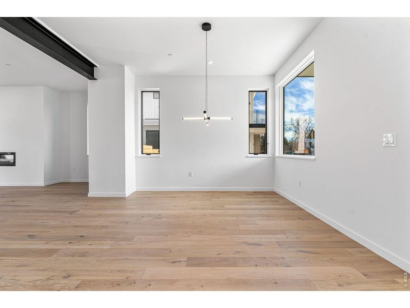 Spacious, unfurnished interior of a new home in , Boulder (Image 23).
