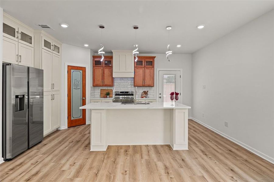 Furnished interior view inside a new home in , Woodway (Image 4). Furnished interior view inside a new home in , Woodway (Image 4).