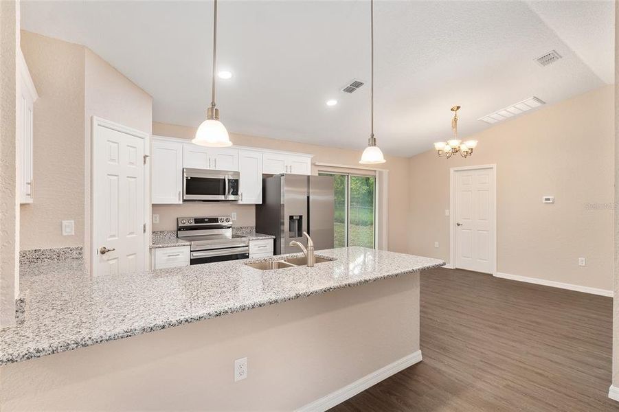 Furnished interior view inside a new home in , Belleview (Image 4). Furnished interior view inside a new home in , Belleview (Image 4).