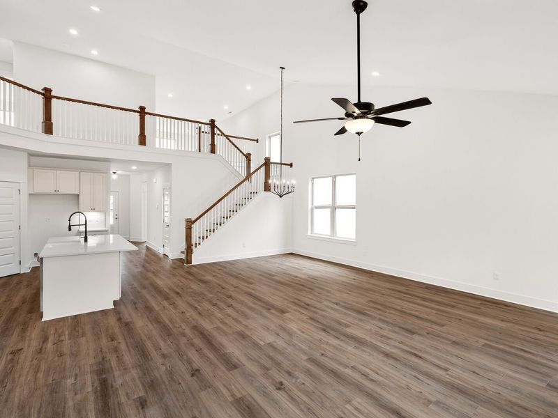 Spacious, unfurnished interior of a new home in Woods Crossing, Gallatin (Image 55).