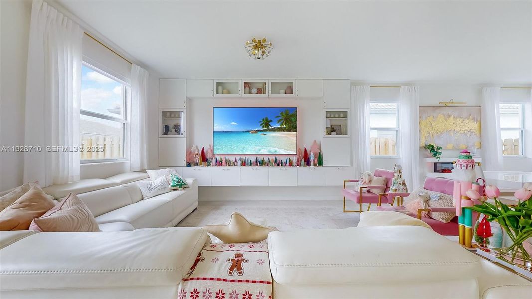 Furnished interior view inside a new home in , Homestead (Image 13). Furnished interior view inside a new home in , Homestead (Image 13).