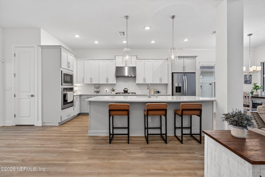 Furnished interior view inside a new home in , St. Johns (Image 52).