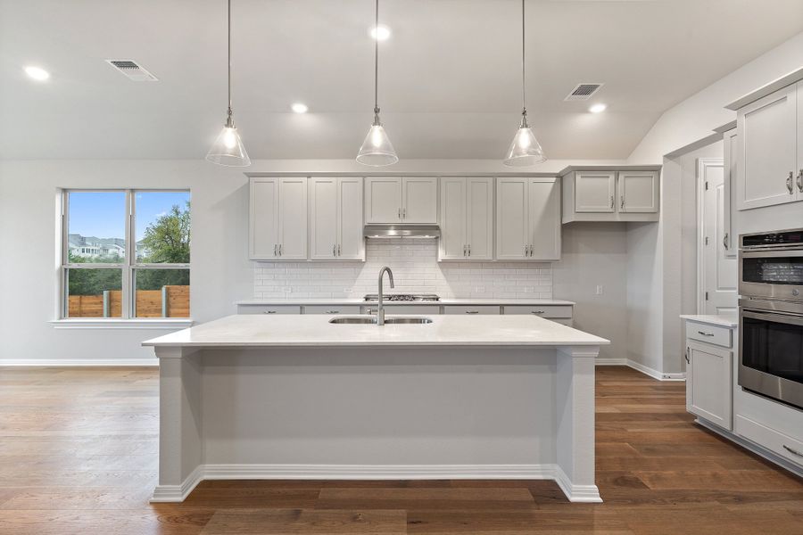 Representative furnished interior of a home built from the Palmer by Ashton Woods in The Estates at La Cima, San Marcos (Image 14).