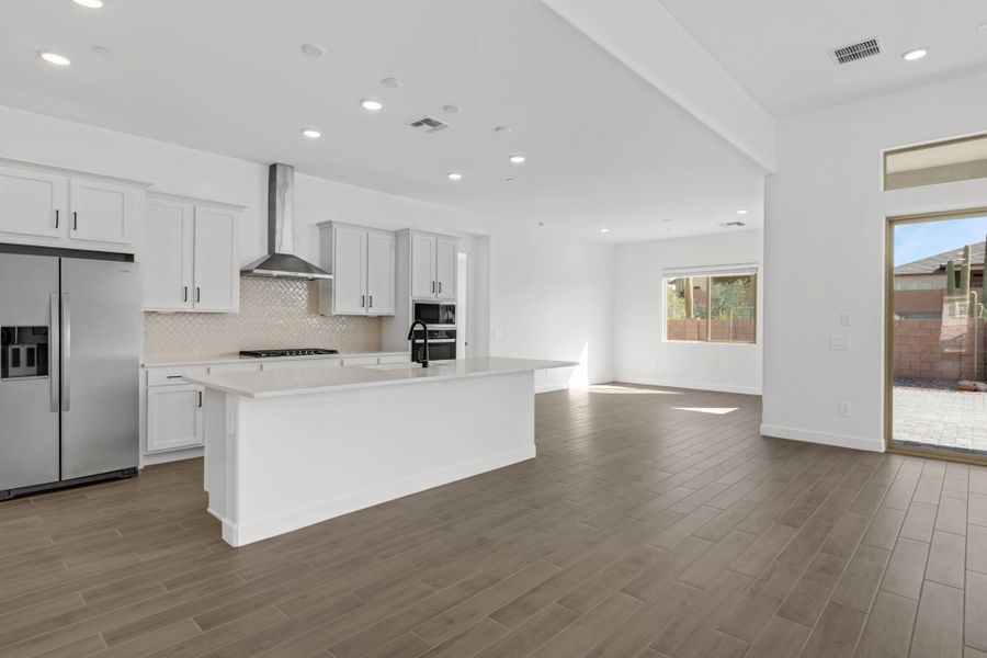 Furnished interior view inside a new home in Saguaro Reserve II, Marana (Image 9).