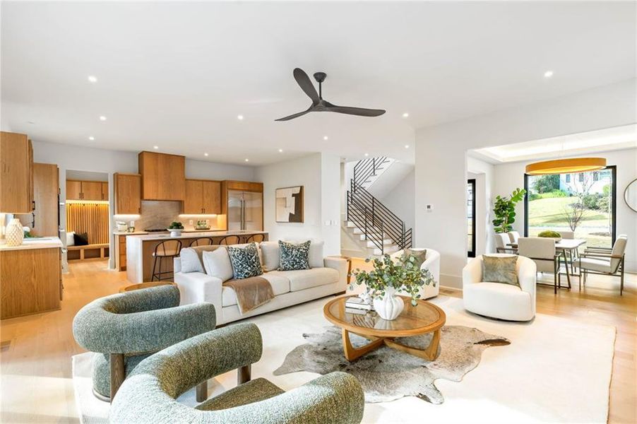 Furnished interior view inside a new home in , Brookhaven (Image 13). Furnished interior view inside a new home in , Brookhaven (Image 13).