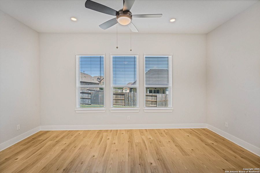 Spacious, unfurnished interior of a new home in Potranco West, Castroville (Image 10). Spacious, unfurnished interior of a new home in Potranco West, Castroville (Image 10).