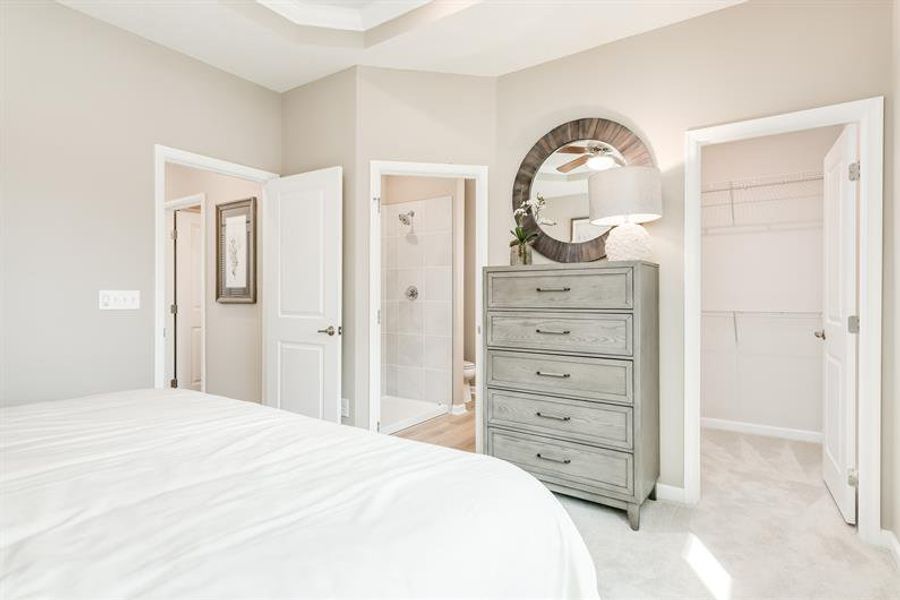 Representative furnished interior of a home built from the Beethoven by Ryan Homes in The Towns at Millwood, Charlotte (Image 11).