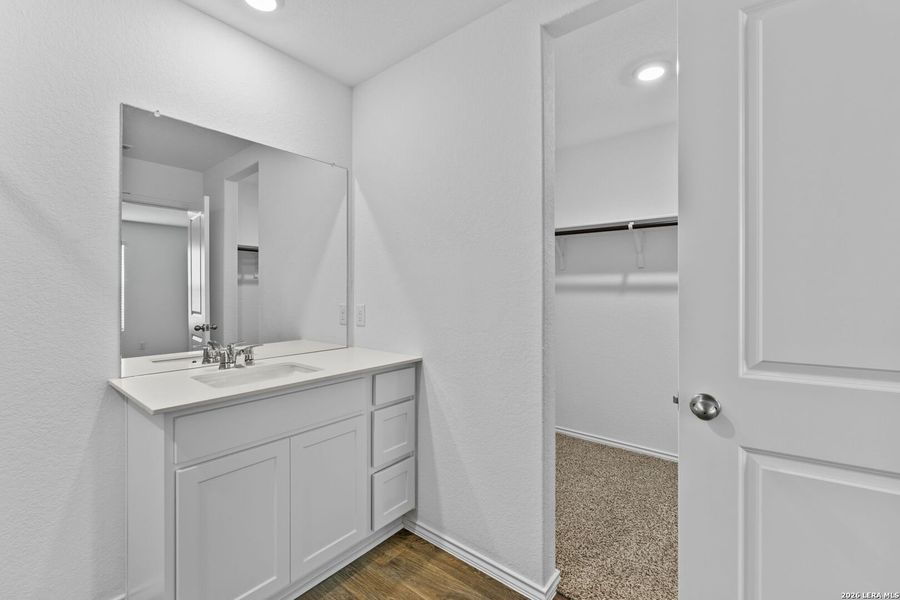 Furnished interior view inside a new home in Preserve at Medina, Von Ormy (Image 5). Furnished interior view inside a new home in Preserve at Medina, Von Ormy (Image 5).