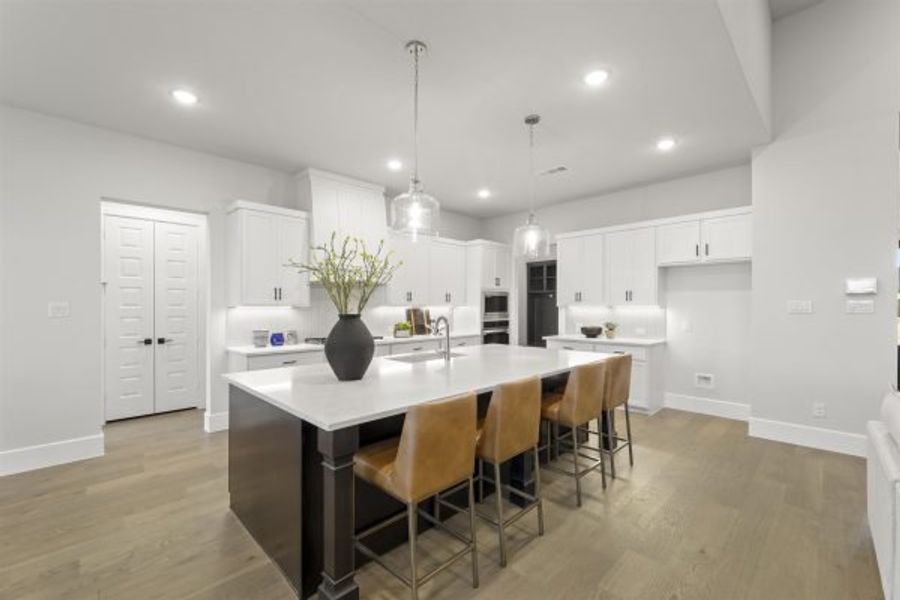 Furnished interior view inside a new home in Heath Golf and Yacht Club, Heath (Image 10).