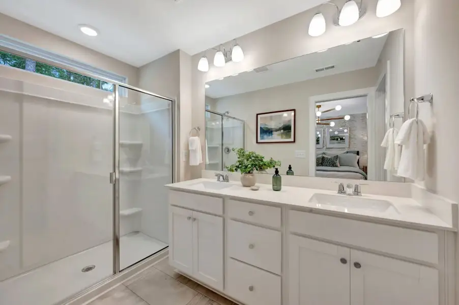 Furnished interior view inside a new home in Keller Pointe, Sanford (Image 9).