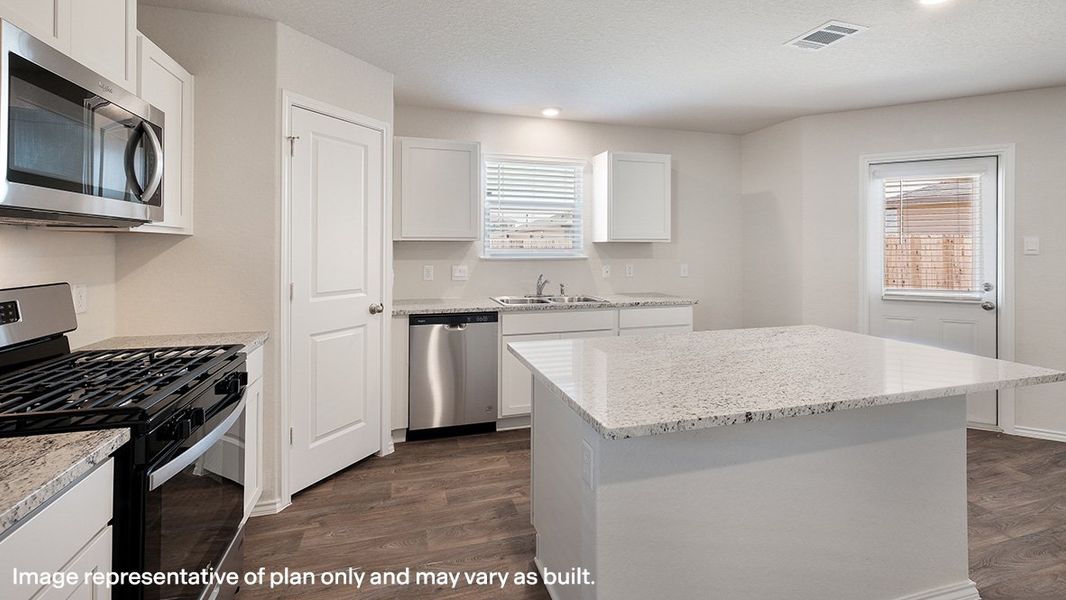 Furnished interior view inside a new home in Riverstone at Westpointe, San Antonio (Image 6).