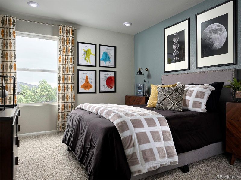 Furnished interior view inside a new home in , Aurora (Image 7).