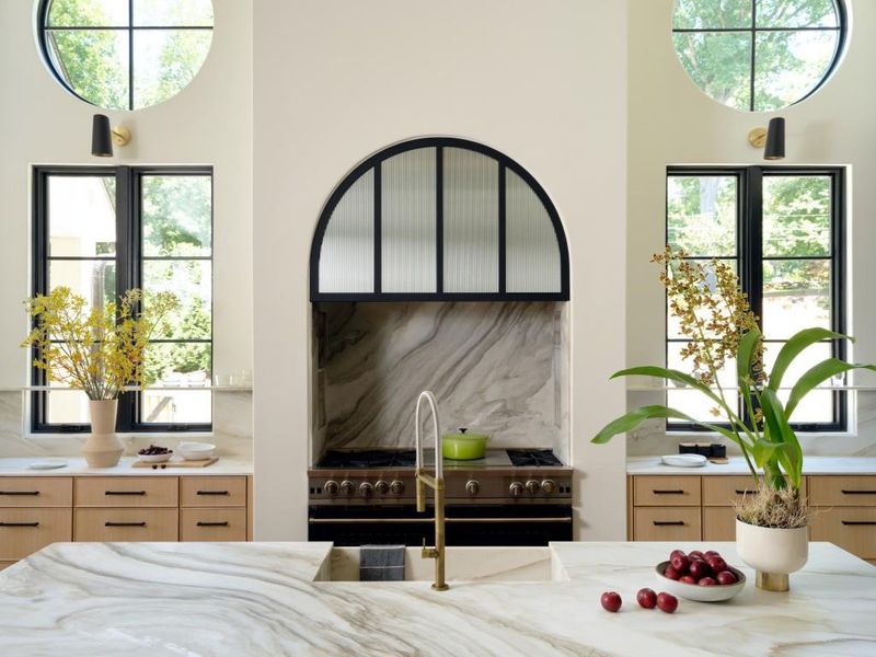 Furnished interior view inside a new home in , Sandy Springs (Image 47).